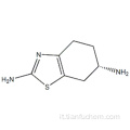 2,6-benzotiazolediammina, 4,5,6,7-tetraidro -, (57193416,6S) CAS 106092-09-5